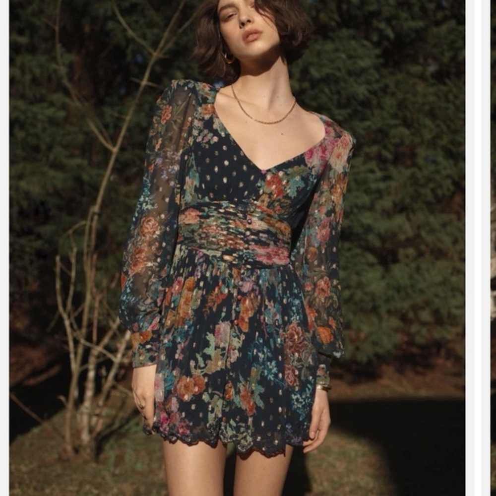 HEMANT & NANDITA Rafa Mini Dress - Multicolor